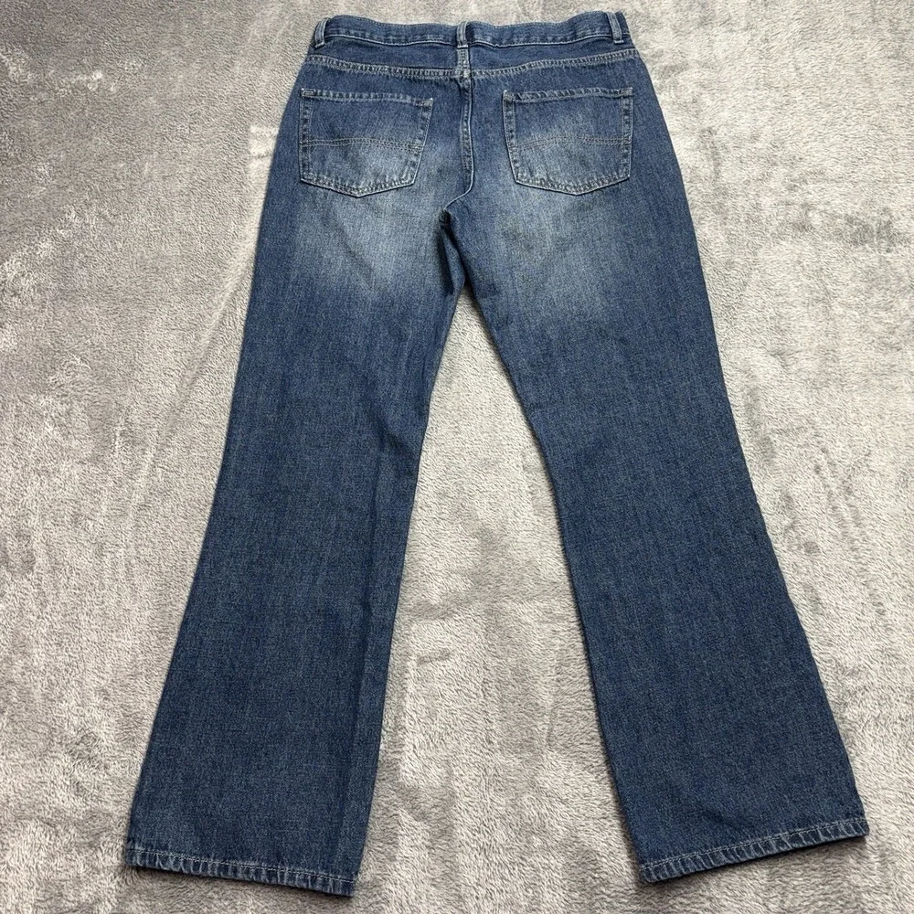 The Children's Place Girls Bootcut Jeans Size‎ 14 Regular Wash Blue Denim
